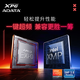 ADATA 24G/48G (24G*2) set DDR5 6000 frequency AI computer accessories desktop memory bar Longyao D500G RGB light bar C28 timing Hynix new Mdie D500G/black light bar 6000 24G*2 C28