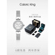 Caloric King镶钻时尚手表女款轻奢石英表气质百搭个性简约风 CK16852