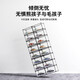 He Jiagong acrylic shoe box transparent a sneaker wall storage display cabinet j side opening magnetic shoe cabinet assembled shoe rack customization classic black 2 pieces 32.5x27x19cm