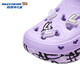 Skechers Girls' Shoes Parent-child Shoes Sports Shoes Summer Croc Shoes Soft Mesh Anti-collision Toe 314093L Lavender/LAV 36