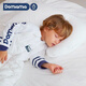 DOMIAMIA Baby Segmented Sleeping Bag Autumn and Winter Constant Temperature Sleeping Bag Baby Warm Anti-Kick Quilt Deep Sea Blue - Autumn and Winter Thin Quilt L Size (Recommended Height 95-105cm)