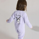 Adoring Children Admiring Infants and Toddlers 25AW Nuanyang Coolomi Flower Language/Nuanyang Camping Time Men and Women Infants and Toddlers Long-sleeved One-piece Romper Suit Thick Nuan -10~0 Coolomi 80cm
