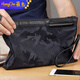 Ye Yu Men's Clutch Thickened and Durable Clutch Oxford Cloth Large Capacity Clutch Bag Young Casual Men's Clutch Bag Camouflage Black Small Single Bag