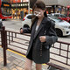 Xinnan 2025 new style gray suit jacket for women in spring and autumn, no ironing, high-end sense, versatile temperament, student casual commuting suit, gray suit jacket, suitable for 120Jin, Jin is equal to 0.5kg or less