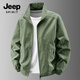 JEEP SPIRIT Jacket Men's Light Business Jacket Men's Casual Versatile Outerwear Men's 2499 Dark Gray XL