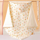 Racon 600g thickened blanket, newborn baby blanket, newborn pure cotton autumn and winter bag, single delivery room thickened swaddling bag, orange bear, beanie velvet 600g 90*90, plus velvet and thickening