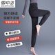 Snow Flying (SNOWFLYING) Down Pants Inner Liner for Women Winter High Waist Thickened Middle-aged and Elderly Mothers Loose Leg Leg Slim Fit Northeast Warm Inner Cotton Pants Full Pants Down - Lightweight and Warm - Dark Gray M 80-100Jin Jin is equal to 0.5 kg