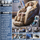 AUX Massage Chair 4D+4D Dual Movement 2025 Top Ten Brands Household Zero Gravity Space Capsule Full Body Multifunctional Smart Electric Sofa Birthday Gift for Parents Mid-Autumn Festival Twelve-Head Robot 6T+6T Dual Movement+Health Test+Xiaomi Coffee Thirty-day Free Trial Nationwide Joint Warranty