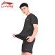 Li Ning LI-NING sportswear suit men's new badminton suit T-shirt short-sleeved quick-drying shorts spring and summer table tennis net suit ATSS959-1 black suit XL
