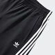 adidas经典舒适可拆卸运动裤男女春季阿迪达斯官方三叶草   黑色   L