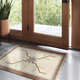 Yonghuan kleberfreier handgefertigter Wollteppich rot Kilim Bohemian Wohnzimmer Tapisserie Nacht