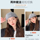 Autumn and winter hat women's retro British style progressive hat painter hat internet celebrity versatile two-wear beret fashionable beret hat 8306-coffee one size 55-58cm