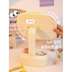 Fat Donglai same style makeup mirror with light desktop female led dressing table birthday gift student dormitory style folding mirror pink + sticker