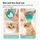 Pet bath brush, dog massage brush, bath artifact, silicone pet bath brush for dogs and cats, a bath brush