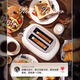 One Life, One House Retro Toaster Toaster Household Fully Automatic Heating Multifunctional Breakfast Machine Piano White Standard
