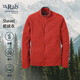 Rab Ruipo's new Stavel Jacket outdoor warm windproof soft fleece jacket jacket for men QFG-68 black gray L