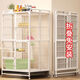MOP CAGE CAGE HOGAR CATO CATO CATO CAT HOOMO CAT BALCONO CAT VILLA CAT NO Instalación sin instalación 78*52*13799 Comprador Elección Realice un pedido y obtenga una almohadilla de malla de hamaca que necesiten poseer