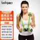 Quxing Reflective Clothing Reflective Vest Elastic Strap Adjustable Unisex Uniform Night Running Cycling Car Safety Warning Clothing SN Cycling Night Running Reflective Vest Green