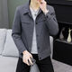 Hailan Frühlings- und Herbst-neue Jacke Herrenjahre neue Anzugjacke Herren trendy Casual Youth Jacket Herren Top 333 Khaki M 80-100jin [Jin ist 0,5 kg]
