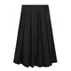 Hengyuanxiang Vêtements féminins 2025 Automne et hiver Nouvelle jupe plissée haute zipper grande jupe d'ourlet européenne et américaine