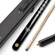 Billiard cue small head cue leather head small head split Chinese style black eight 8 potts billiard cue nine ball snooker special cue Ares 10.2mm small head cue basic package