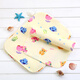 Baby double-sided crystal velvet diaper pad, washable, waterproof and breathable, newborn small leak-proof pad, baby diaper mattress, 70*90 cm, yellow, 1 pack, random pattern 0x0cm