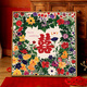 Yusenyi Hochzeitswörter und Zahlen Ölmalerei DIY handgesperrtes Acrylölmalerei, um Freunden Hochzeitsgeschenk Hochzeitskleid NX13578 20*20 cm enge Massivholz Innenrahmen umweltfreundlich Highlight Farbe + Augenschutz Ölmalerei Leinwand + Pinselzinor