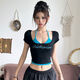 
ROCKMORE fan welfare purchase four seasons wool wool suspender top skirt pants other styles WDT15913 M