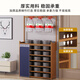 Editor-in-chief Xiang's shoe rack doorway multi-layer dust-proof shoe cabinet simple coat and hat storage rack tea white six layers 80