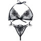 200Jin Jin is equal to 0.5 kg. Large size lace underwear for women 2024 new autumn and winter sexy pure desire fun underwear thong set. Bean paste. M size is suitable for weight 80-120 Jin. Jin is equal to 0.5 kg.
