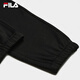 FILA official knitted trousers 2025 autumn casual sweatpants men's loose cuffed sweatpants plus velvet