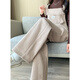 Miduli, schwangere Overalls von Frauen, Herbst und Winter, tragen schwangere Frauenhosen, große, ungezwungene Hose mit breitem Bein, neue Produkthosen, Herbstkleidung, Khaki L.