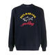 PAUL & SHARK men's logo printed pullover round neck fashion clothing daily wear home casual top picture color one size | XXL