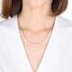 Chow Sang Sang Pt950 platinum necklace, versatile platinum chain for men and women, 32617N, price 45cm - 5.73g (including labor cost 580 yuan)