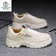 Specht 2025 Herumn Herumn Neue Freizeitsportschuhe Herrenschuhe Erhöhung der Schuhe weiße Schuhe Dad Schuhe atmungsbezogene weiße Schuhe Trendy Winter Hy1289 Schwarz und Weiß 39 39