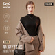 Ropa interior térmica de gatos para mujeres con medio tortuga para el desarrollador a prueba de viento a prueba de viento de resorte interno y otoñal camisa de fondo tibio 2025 nuevo producto