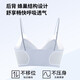 
[Same model in brand] Fragrant thin shoulder straps without marks for women underwear for women in summer ultra-thin and cool feeling gathering camellia pink skin M (34/75AB)
