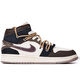 
NIKE [Customized sneakers] Jordan Air Jordan 1 Da Vinci Custom Wilderness Graffiti Dark Pattern Hands Olive Brown 44