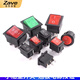 ZAVE boat switch KCD3 black background red light 2 gears 3 footprints 2200W
