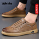 Walker Shop Mass's Fashionable y versátiles White Shoes Summer Breatable suave Sobre Sports Zapatos de moda zapatos casuales de moda White 38