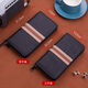 
Goldlion Qiying Store Men's Handbag Leather Clutch Men's Business and Casual Black Large (Hand-hold) 21.5*12*2.5cm