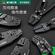 
Ratchet type crimping pliers cold press bare terminal pliers multi-function clamping wire crimping pliers 81625L HD-25LB5 points 5-68-1014-14222