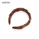 AJIDOU Ajidou hair accessories women's headband fashion high skull headband brown 1 piece