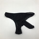 Private Shang Men's Sexy Underwear, Elastic Mesh Underwear, Transparent Belt Cover, T-Pants, T-string Underwear, Black, One Size Fits All, 170Jin. Jin is equal to 0.5kg.