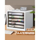 
Shantou Lincun desktop file cabinet A4 layered data cabinet transparent drawer type multi-layer file storage box storage cabinet 9794-four-layer lock-black