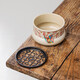 Soil story Dunhuang Butterfly Dance Jianshui Ceramic Tea Washing with Lid Tea Bowl Household Pen Washing Water Bottle Tea Bowl Storage Kung Fu Tea Set Accessories Dunhuang Butterfly Dance-Jianshui B15937 7x11.2cm