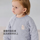 Babylove baby jumpsuit autumn and winter baby quilted warm clothes harem crawler clothes solid color thickened cotton jacket cotton clothes