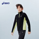 ASICS children's clothing 25 years winter children's half-zip color-blocked long-sleeved moisture-absorbing, heating, warm and comfortable 334251002503