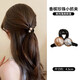 Brown Pearl Clip Women's 2024 New Small Half Hair Clip Forehead Side Broken Hair Bangs Clip Hair Accessories Cross Brown + White + Champagne Beads - 3 pcs