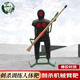 军澜刺杀机械臂人体靶训练器材劈砍人体靶橡胶材质JL7027